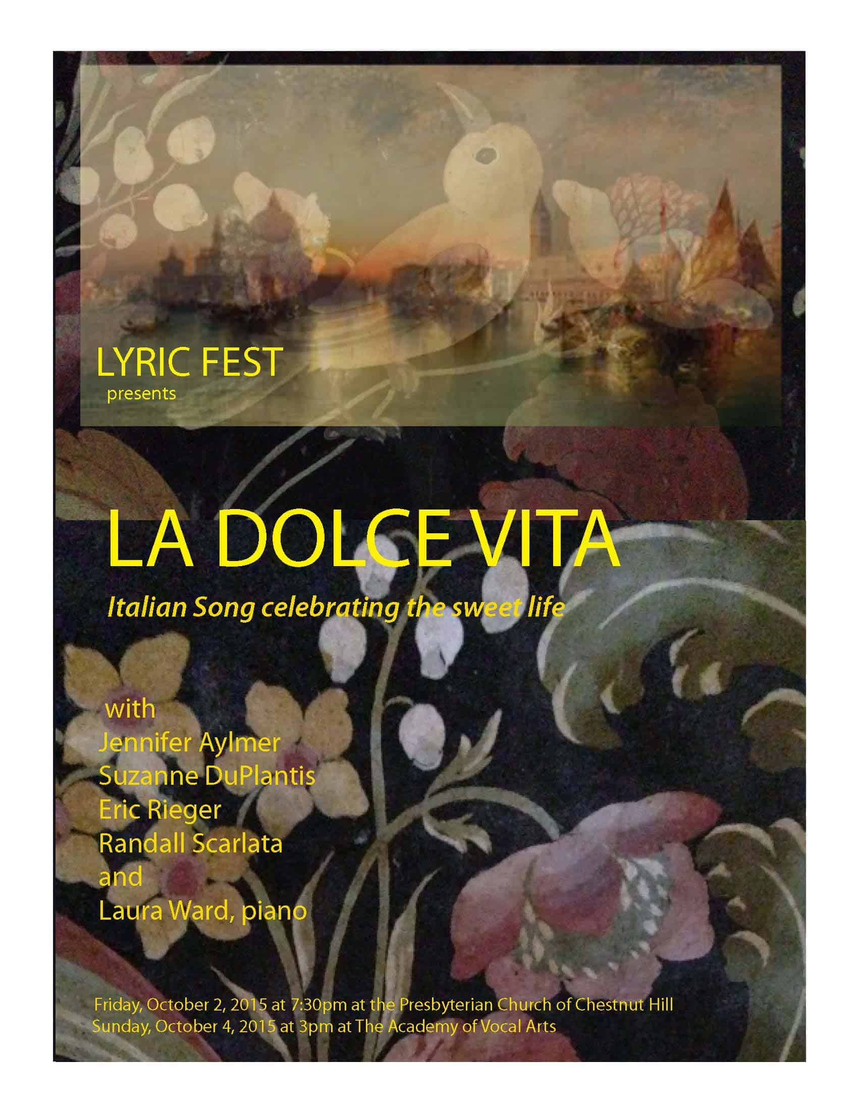 2015-16 La Dolce Vita